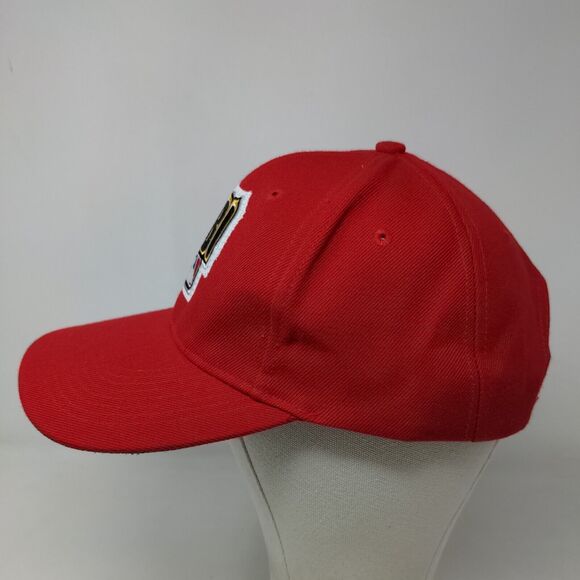 San Sun Boy's Snapback Hat Red Size OSFA Embroidered RBI MLB Logo - Picture 3 of 7